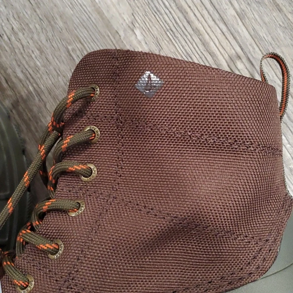Sperry SeaCycled Duck Float Lace Up Boots Size 8.5